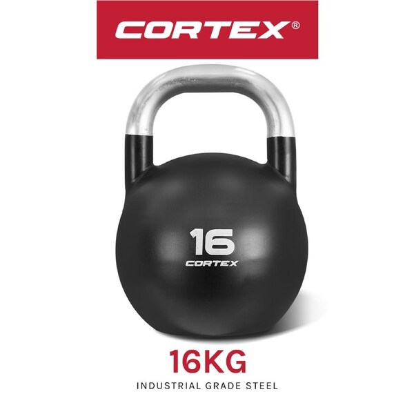 CORTEX 16kg Commercial Steel Kettlebell V2
