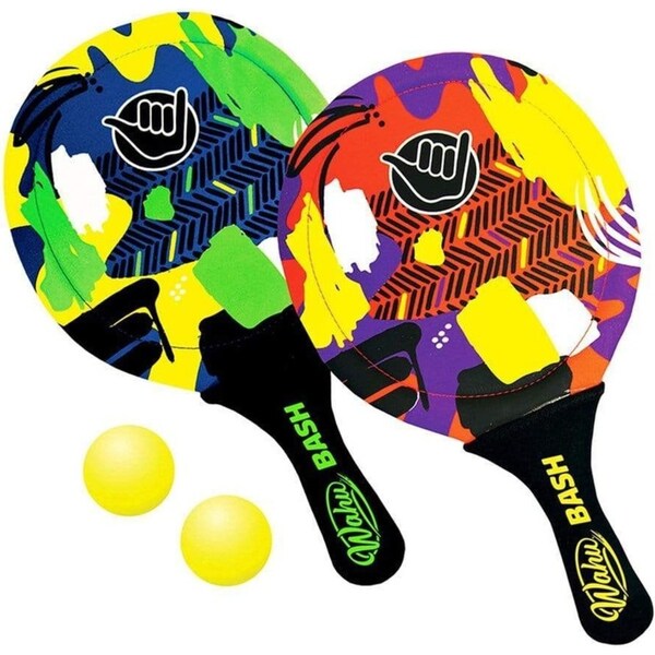 4pc Wahu Beach Bash Set Bats/Balls Outdoor Beach/Pool/Water Toy/Game Kids 6y+