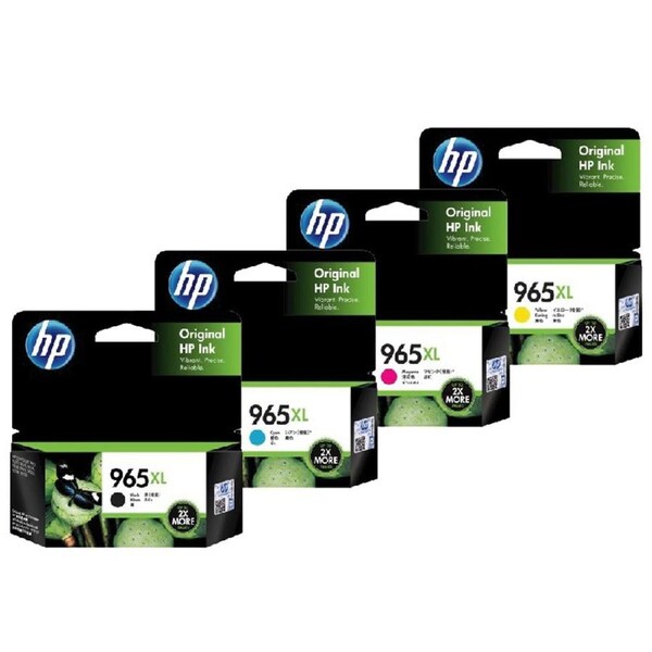 HP 965XL 4 Colours Value Pack Ink Cartridge Toner for Officejet Pro