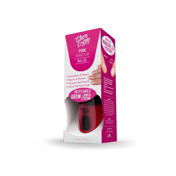 Thin Lizzy Pink Armour Nail Gel