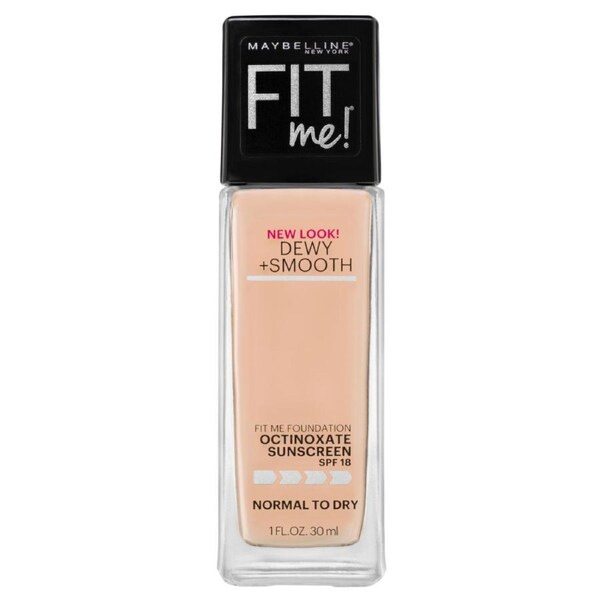 Maybelline Fit Me Dewy & Smooth Luminous Liquid Foundation - 120 Classic Ivory