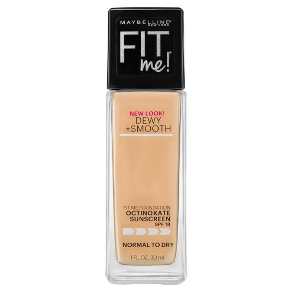Maybelline Fit Me Dewy & Smooth Luminous Liquid Foundation - 220 Natural Beige