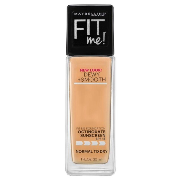 Maybelline Fit Me Dewy & Smooth Luminous Liquid Foundation - 310 Sun Beige