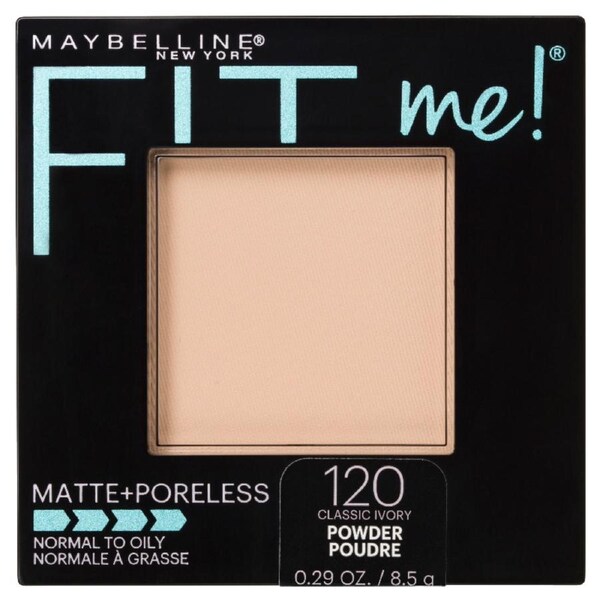 Maybelline Fit Me Matte & Poreless Pressed Powder - 120 Classic Ivory