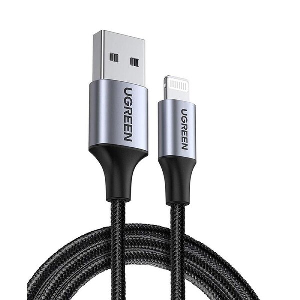 UGREEN Lightning Charging Cable Nylon braided Apple MFi Certified iPhone 6ft 2M