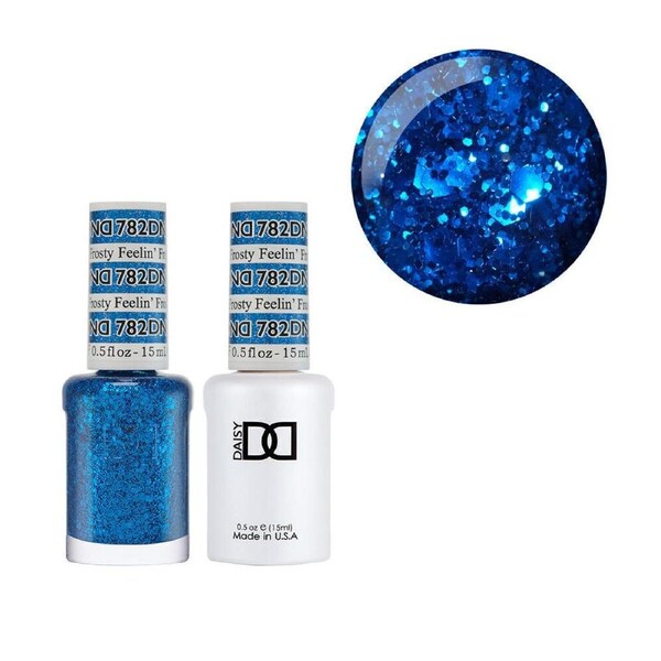 DND 782 Feelin' Frosty - Daisy Collection Nail Gel Polish 15ml
