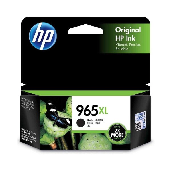 Original HP 965XL Black Ink Cartridge Toner Officejet 3JA84AA