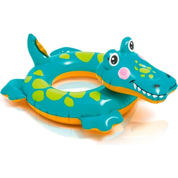 1pc Intex 86cmx58cm Kids/Children Big Animal Pool Ring Swimming Support Assorted