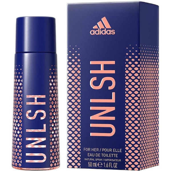 Adidas 50ml For Her Natural Spray UNLSH Charge Culture Of Sports Womens Perfume