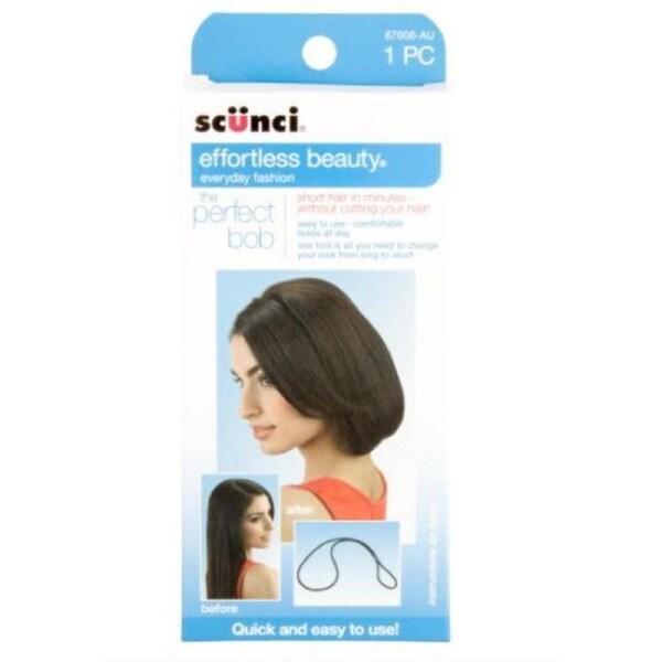 Scunci Pk1 The Perfect Bob Effortless Beauty Everyday Fashion Hair