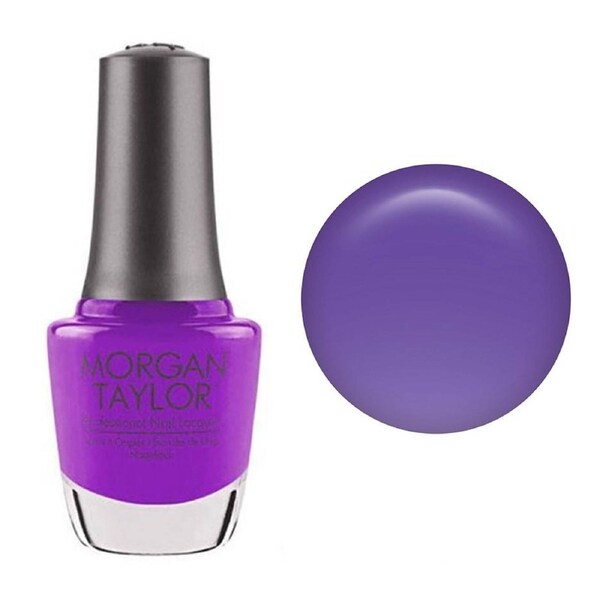 Morgan Taylor You Glare, I Glow - Purple Neon Creme