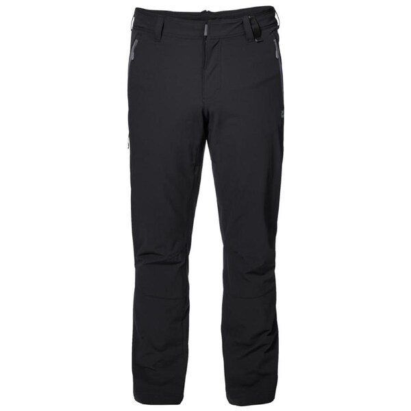 Jack Wolfskin Mens Activate XT Pants Trousers PFC Free Softshell Hiking Trekking Black / 52