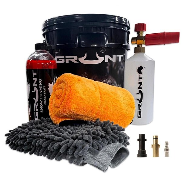Grunt 4x4 4WD Snow Foaming Car Wash Kit High Pressure Cannon Lance