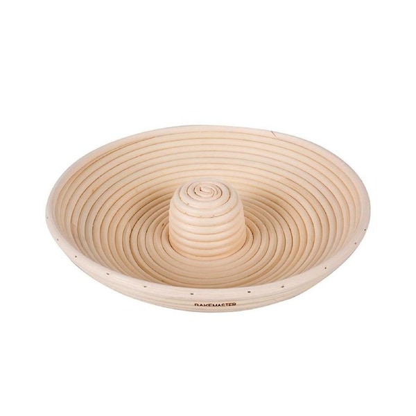 Bakemaster Circle Rattan Proving Basket 28X6.5X6.5cm