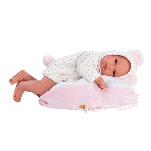 Llorens Doll Bimba Rosa in Cosy Swing Vinyl Body 35cm
