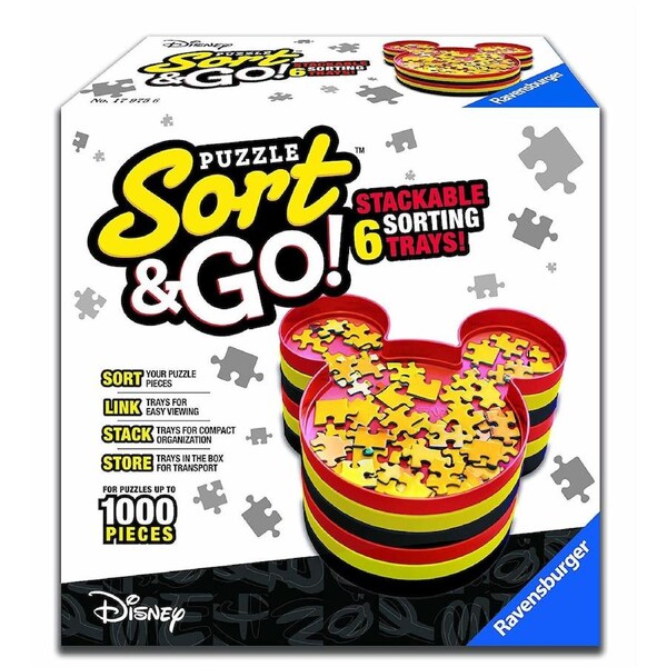 Ravensburger Puzzle Sorter - Disney Mickey's Sort & Go!