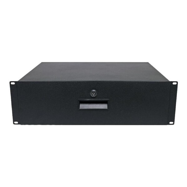 Zip Rack H5380A 3U 350mm Deep 19 Inch Lockable Rack Drawer