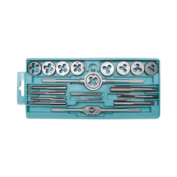 M3-M12 Tap And Die Set 20pc