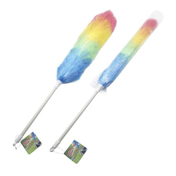 Microfibre Static Duster Cleaning Electrostatic Plastic Feather Brush Window Car