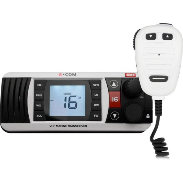 GME GX700W VHF IPX7 MARINE RADIO WHITE