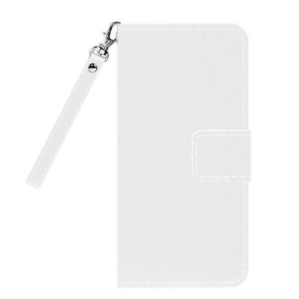 Cleanskin White Flip Wallet/Card Holder/Pocket Case/Cover for Apple iPhone 7