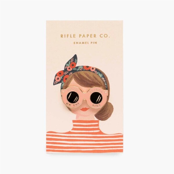 Rifle Paper Co Enamel Pin - Sunglasses