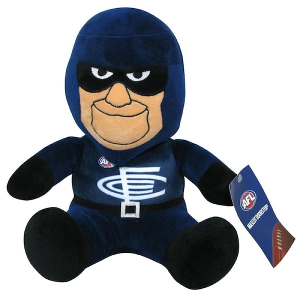 Carlton Blues AFL Team Plush Mascot Door Stop