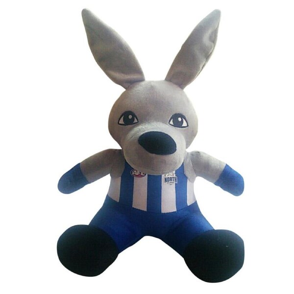 North Melbourne Kangaroos AFL Team Plush Mascot Door Stop