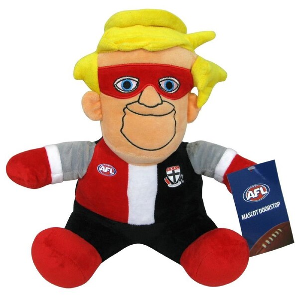 St Kilda Saints AFL Team Plush Mascot Door Stop