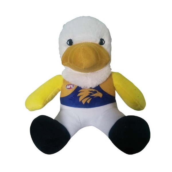 West Coast Eagles AFL Team Plush Mascot Door Stop