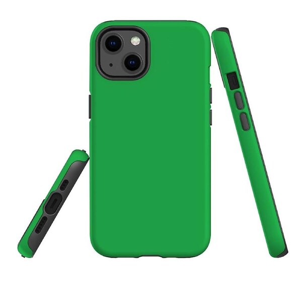For Apple iPhone 13 Case, Armour Back Cover, Green