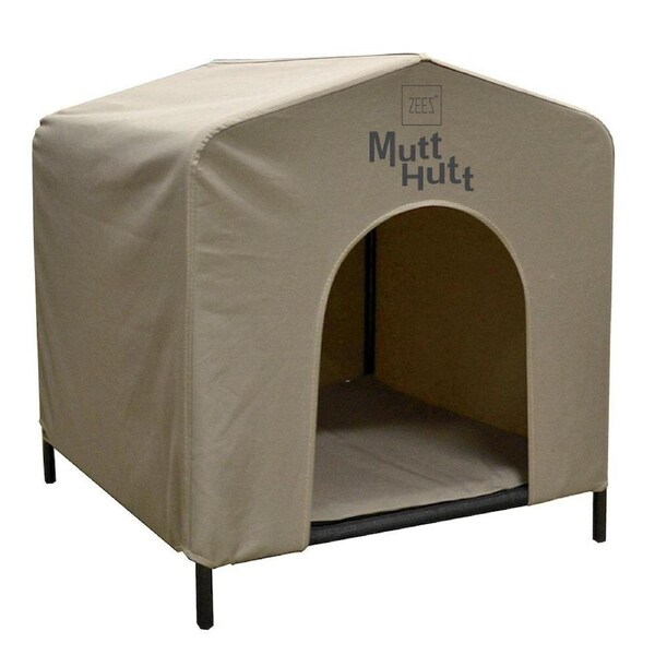 Zeez Mutt Hutt Dog House Portable Dog Kennel - 4 Sizes Large