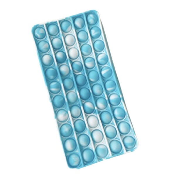 Pop Bubble Pencil Case - Blue/White