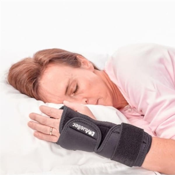 Mueller Night Support Wrist Brace w/Splints