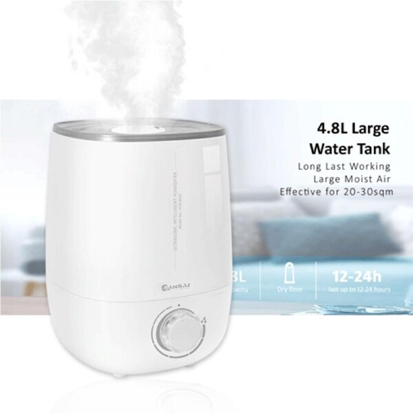Sansai HUD-866C Ultrasonic cool mist humidifier 4.8L