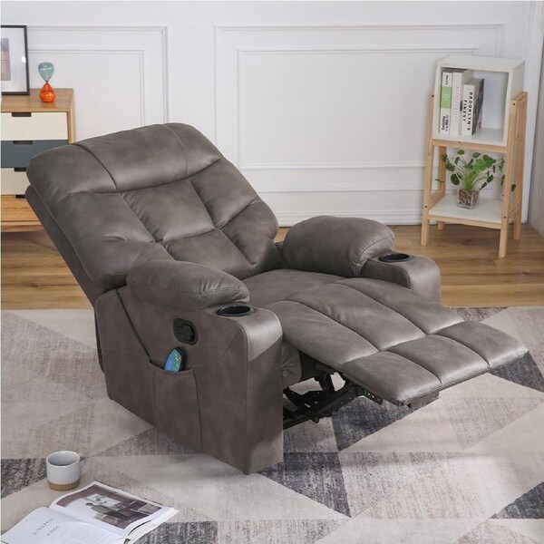 Levede Electric Massage Chair 8-point Recliner Heated Armchair Leather Lounge