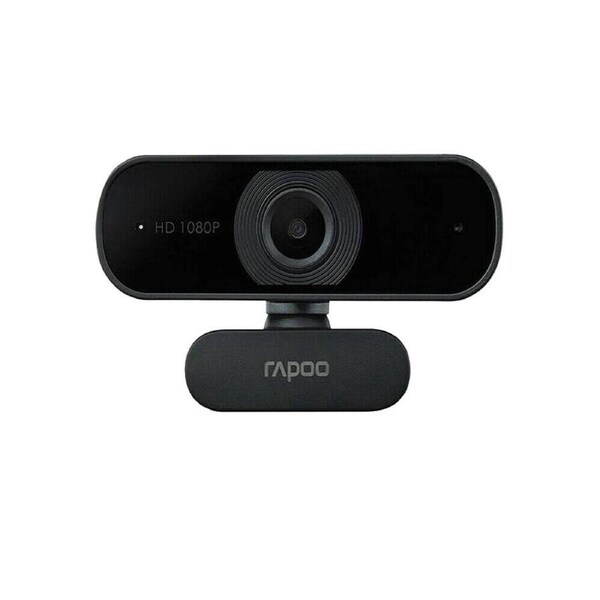 Rapoo Webcam 1080P C260 HD Video 3MP Camera Skype Laptop PC Built-in Mic
