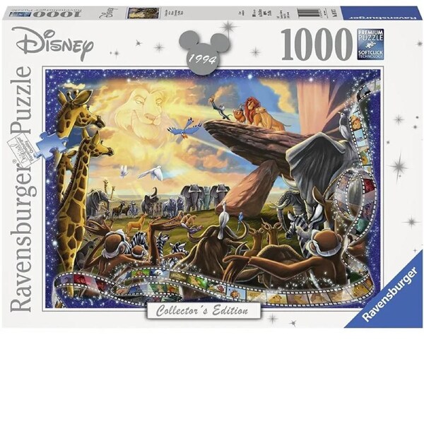 Ravensburger Puzzle 1000pc - Disney Memories The Lion King Puzzle 1994