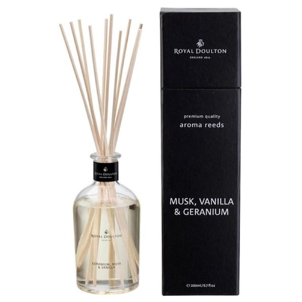 Royal Doulton Musk, Vanilla & Geranium Reed Diffuser 200mL