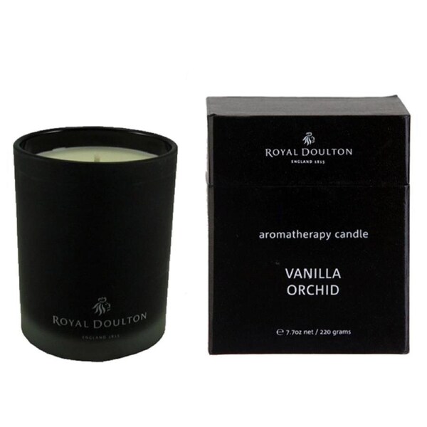 Royal Doulton Vanilla Orchid Scented Candle 220g