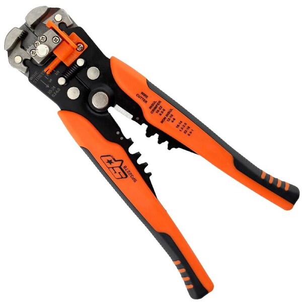 SP Tools 200mm Automatic Wire Strippers with 0.2mm - 6mm Crimper - SP32278