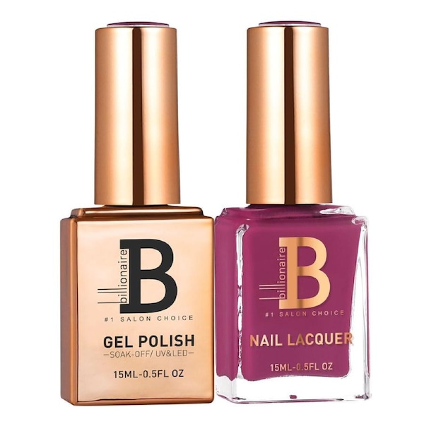 Billionaire Gel Polish UV LED & Nail Lacquer Duo 027 My Lady 15ml