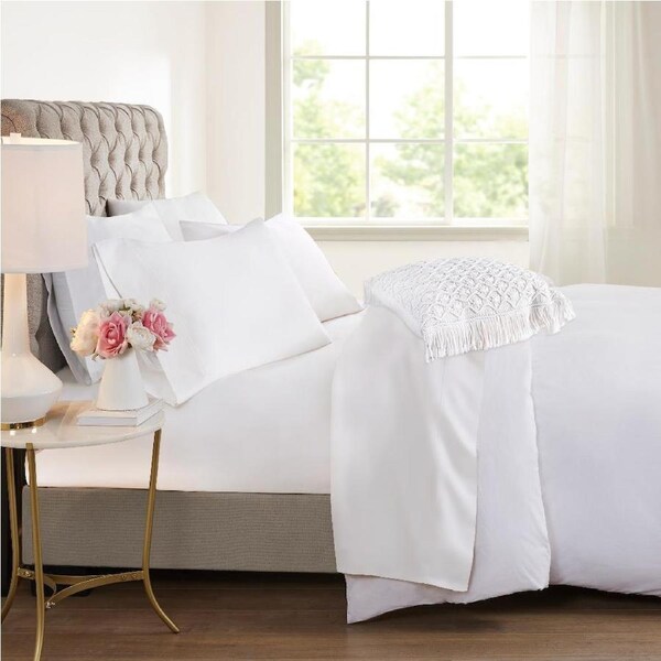 Original 2000TC Soft Cooling Bamboo Sheet Set in 8 Colors Queen / Ocean
