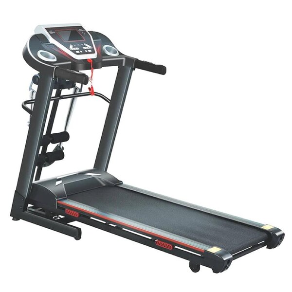 Fitness Master Auto Incline Multi-functional Treadmill Pulse Sensor LCD Home Gym