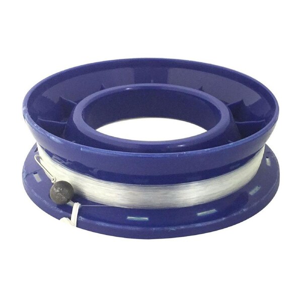 Jarvis Walker 4.5 Inch Rigged Hand Caster Pre-Rigged with 100m of 12lb Mono Line