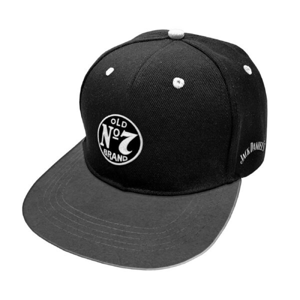 Jack Daniels Old No.7 and Brand logo Flat Peak Cap Hat