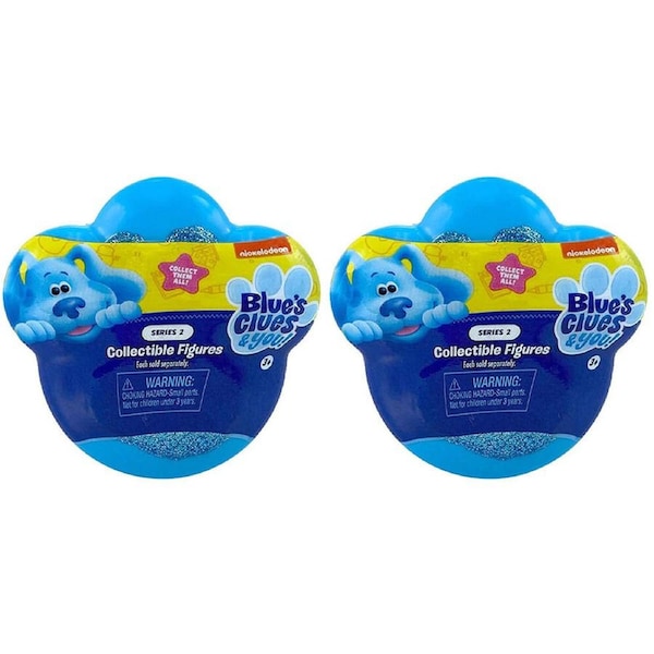 2x Blue's Clues & You Surprise Collectible Figures Series 2 Kid Toy/Figure 3+