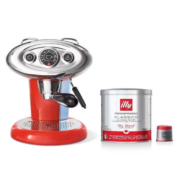 21x Illy Classico Capsules & Francis Francis X7.1 iperEspresso Coffee Machine RD