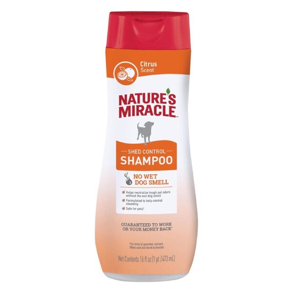Natures Miracle Shedding Control Dog Grooming Shampoo 473ml