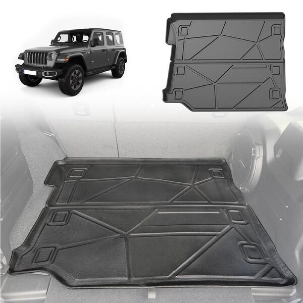 Boot Liner for Jeep Wrangler JL 4Door 2018-Onwards With factory rear subwoofer